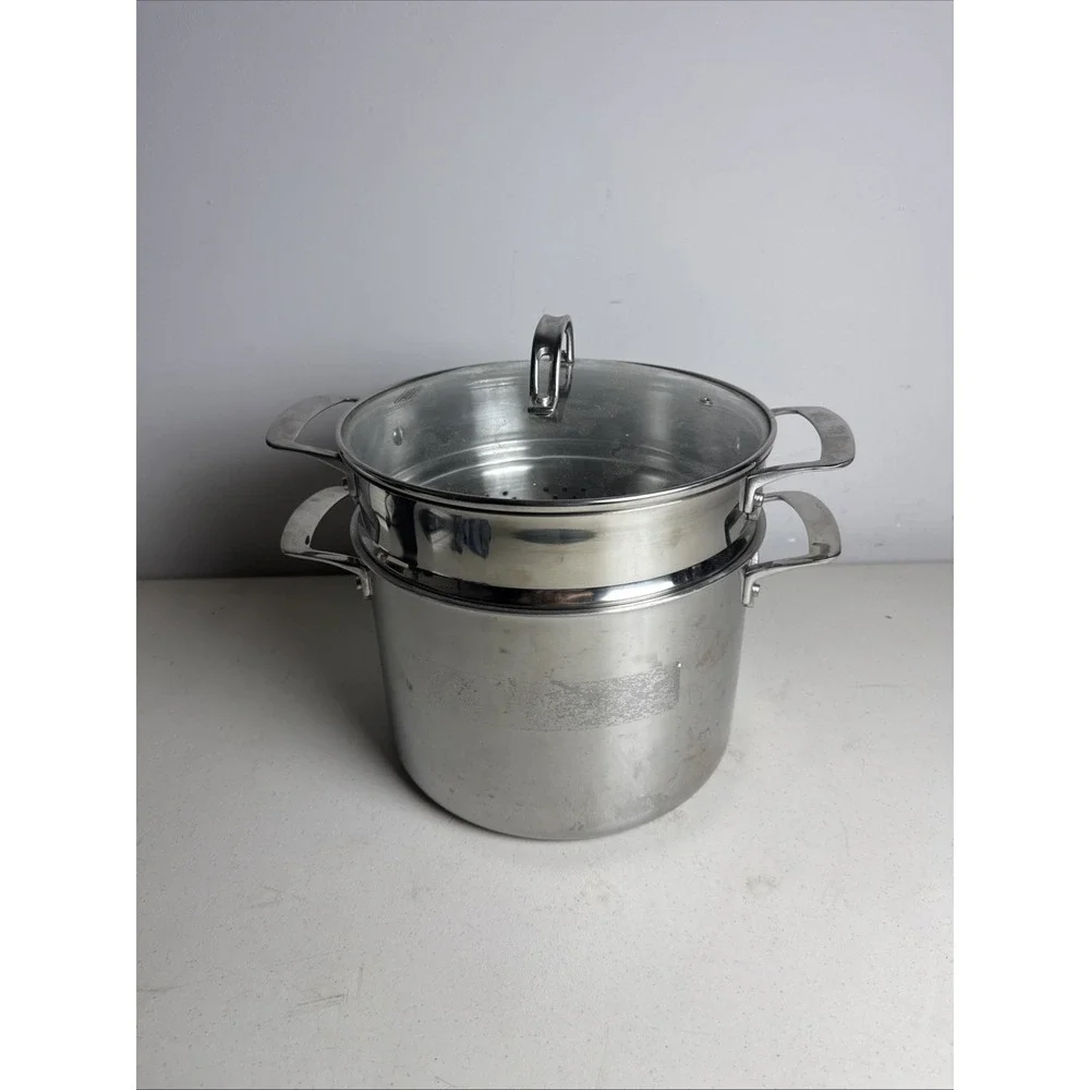 Viking 3 ply Stock Pot Pasta Strainer 8-QT, 7.6L 18/8 Stainless Steel 3 Set